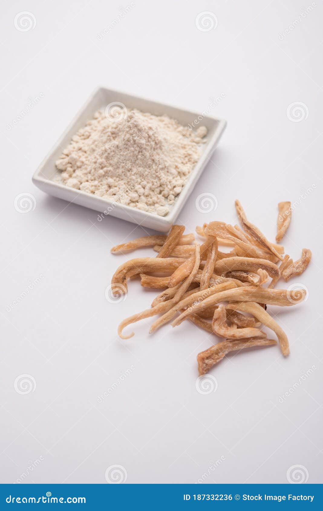 safed musli or shwet moosli is an indian ayurvedic potent herb